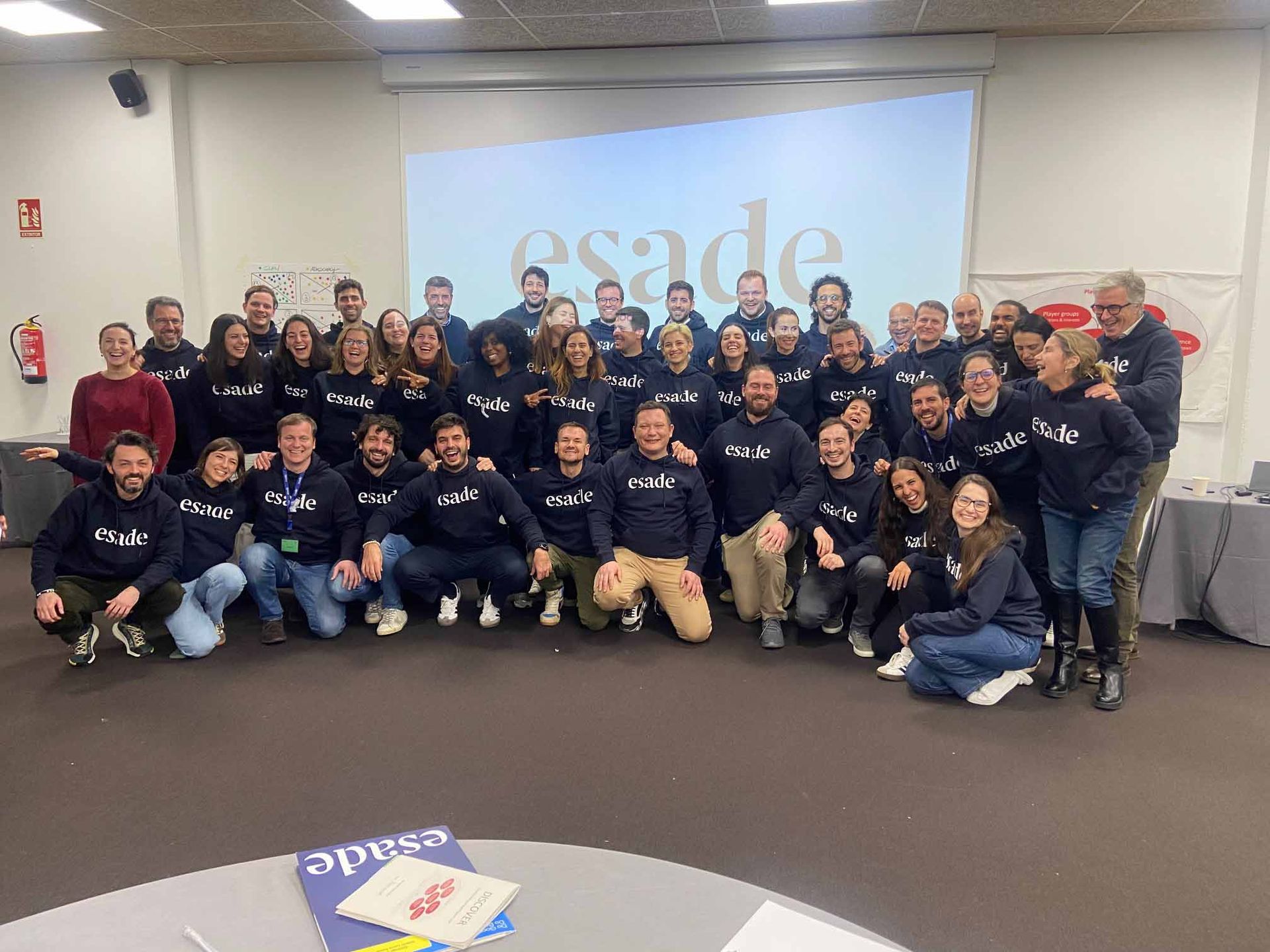 Equipo numeroso en ESADE